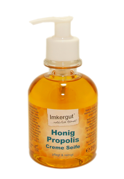 Honig Propolis Creme Seife flüssig  250 ml (Imkergut)